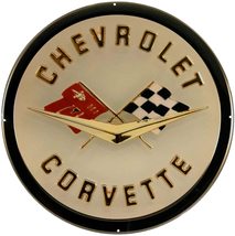 C1 Corvette Wall Emblem Large Metal Art 58 thru 62 Full 19&quot; x 19&quot; In Size - £58.97 GBP