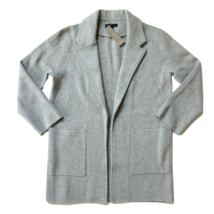NWT J.Crew Sophie in Heather Gray Open-Front Sweater Blazer Cardigan S $148 - £78.22 GBP