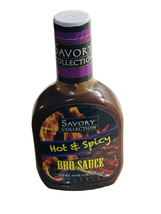Savory Collection Hot/Spicy BBQ Sauce, 18 oz/1 Lb 2oz - £10.02 GBP