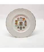 Porcelaine Plate Canada L&#39;année Du Centenaire Centennial Year 1867-1967 ... - $14.82