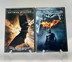 Batman Begins / The Dark Knight (DVD, 2005/2008) - $10.00