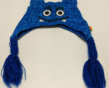 Build A Bear Blue Monster Knit Hat Winter Halloween Costume Hat Retired - $14.80