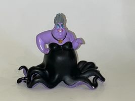 4&quot; Evil Ursula PVC Cake Topper Figure Disney Little Mermaid Princess Ariel  - £14.15 GBP