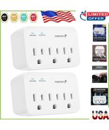 Compact 3-Prong Surge Protector with 1200 Joules - Essential for Home Ap... - $490.86 MXN