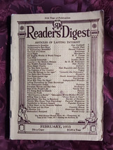Readers Digest February 1933 Clare Booth Helen Keller Bertrand Russell - £14.38 GBP