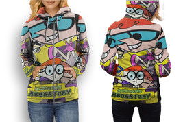 Dexter Laboratory Hoodie Sporty Casual Graphic Zip up Hoodie for Women - £26.54 GBP+