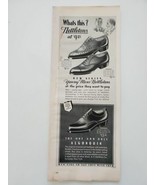 A.E. Nettleton Co Mens Shoes Yarmouth Bedford Algonquin 1940 Vintage Pri... - $9.89