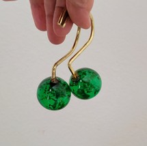 Green Ball Shower Curtain Rings - $8.00