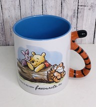 Disney Winnie the Pooh Tigger Tail Handle Mug Today is My New Favorite Day - $17.72