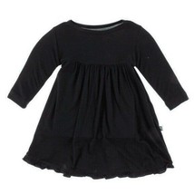 Nwt Kickee Pants Midnight Basic Classic L/S Swing Dress. Size: 7 Nwt - £16.96 GBP