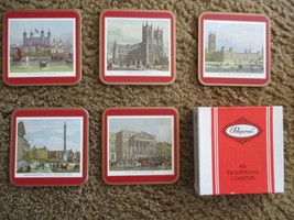 FIVE (5) PIMPERNEL TRADITIONAL COASTERS (19TH CENTURY LONDON) WITH ORIGI... - £3.87 GBP