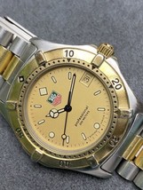  TAG HEUER 2000 Series 964.006 Jumbo Two-tone gold S&amp;G Swiss Watch - £292.88 GBP