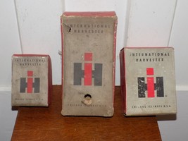 Vintage Set of Three International Harvester Parts Empty Boxes - $34.65