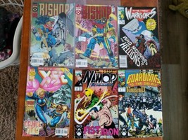 Marvel comics mixed lot of 9 issues Bishop, New Warriors, Guardians, Namor - £7.83 GBP