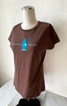 The North Face Brown Alpine Fresh Fuzzy Blue Tree Air Freshener T-Shirt-... - $21.94 CAD