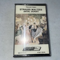 Antal Dorati Strauss Waltzes -Treasury Series Cassette Tape- 1981 London Records - £2.32 GBP