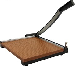 X-ACTO 26615 15&quot;x15&quot; Heavy-Duty Guillotine Paper Trimmer, Wood Base, 15-... - $1,411.06 MXN
