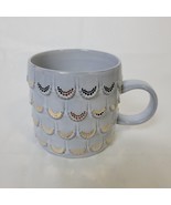 Starbucks 2016 Grey/Gold Mermaid Fish Scales 10 Oz Coffee Mug  Siren Ann... - £9.74 GBP