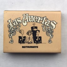 Las Huertas Vintage Matches Empty Matchbox Restaurante Santiago - £7.86 GBP