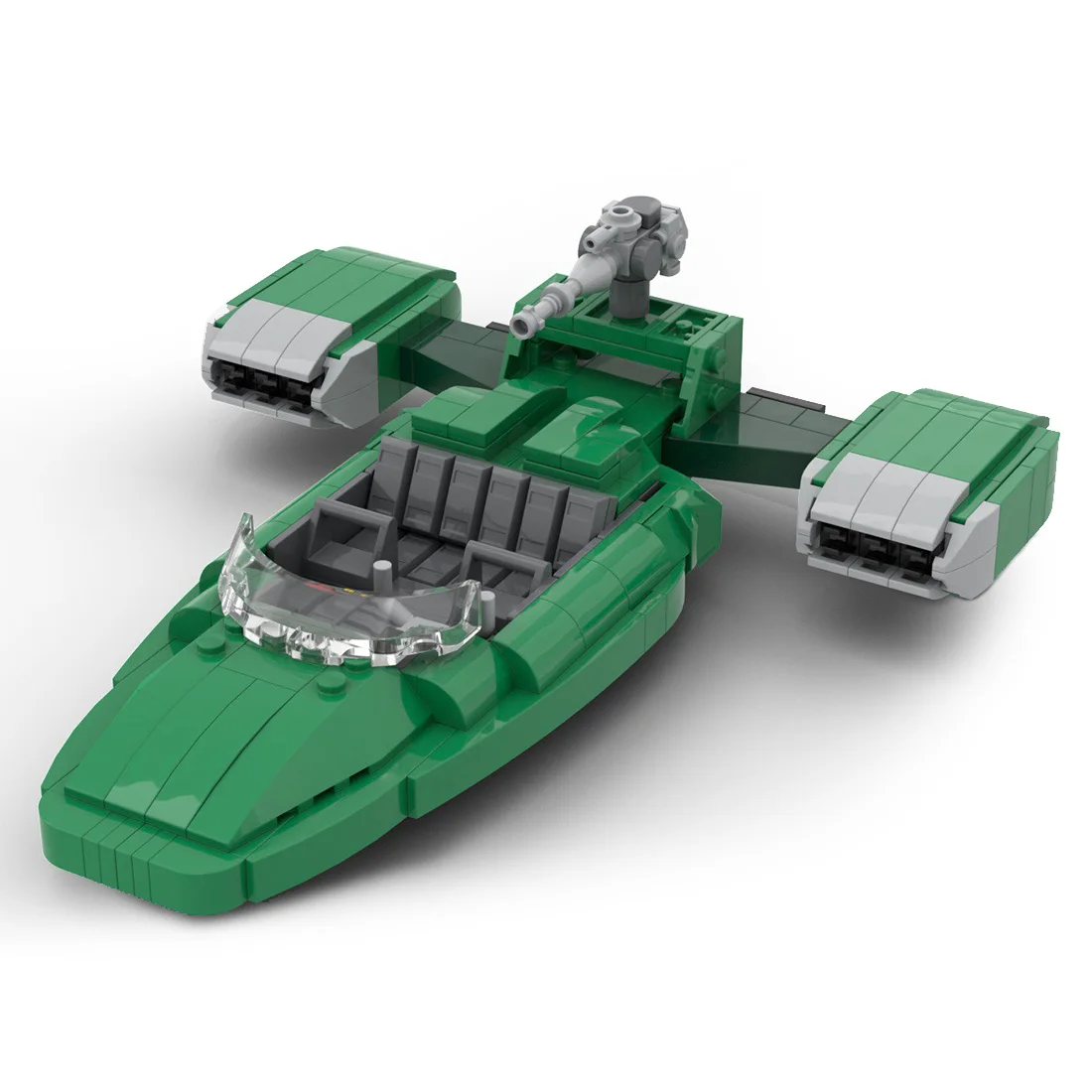 Authorized MOC-131485 Sci-fi Naval Ship Model Building Blocks Toy Set (359PCS) - £72.14 GBP