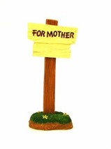 Disney Pooh &amp; Friends &quot;For Mother&quot; Village Welcome Sign - $74.44 MXN