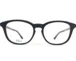 Christian Dior Eyeglasses Frames Montaigne n40 VSW Black Silver 51-18-145 - £116.49 GBP