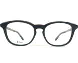 Christian Dior Eyeglasses Frames Montaigne n40 VSW Black Silver 51-18-145 - $148.49