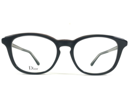 Christian Dior Eyeglasses Frames Montaigne n40 VSW Black Silver 51-18-145 - $148.49