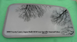 1999 Toyota Camry Sunroof Glass Panel Japan Built Year Specific Oem Free Ship - £155.69 GBP