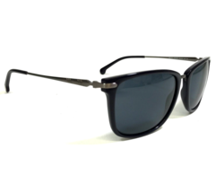 Brooks Brothers Sunglasses BB5015 6070/87 Black Gray Square Frames black Lenses - £80.75 GBP