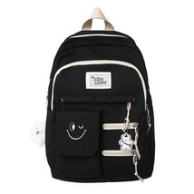 Women Waterproof Trendy School Bag Female Cute Laptop College Backpack Girl Trav - £30.58 GBP
