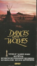 Dances with Wolves (VHS, 1993)~#8768~Kevin Costner~Closed Captioned - £10.59 GBP
