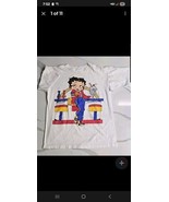 RARE VINTAGE 90s Betty Boop Diner Single Stitch T Shirt Large Double Sid... - $64.30