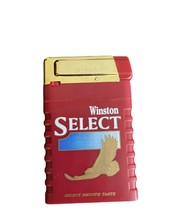 Winston Select Red Slim Promo Cigarette Lighter Vintage Collectors - £8.12 GBP