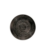 Set of Four (4) ~ Mainstays ~ 10.5&quot; Dia ~ Black Swirl Stoneware Dinner P... - €51,93 EUR