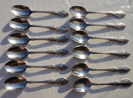 ONEIDA OCO WORDSWORTH stainless flatware 12pc SOUP SPOONS  - £50.39 GBP