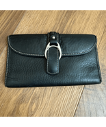 Dooney &amp; Bourke 1975 Anniversary Collection Black Genuine Leather Wallet - $36.00