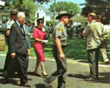 Eisenhower at Herbert Hoover Birthplace Dedication West Branch IA Postca... - $4.42