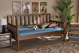 Telma Walnut Brown Twin Size Daybed - $11,196.76 MXN