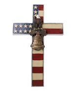 Patriotic American Flag Star Spangled Banner With Liberty Bell Eagle Wal... - €23,17 EUR