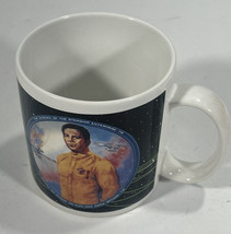 Presents Star Trek Capitan Kirk The Next Generation Ceramic Mug Vintage 1992 - $18.52