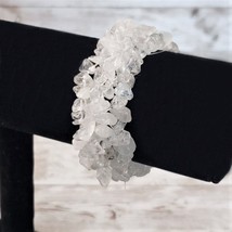 Vintage Stretch Bracelet - Frosted &amp; Chunky - Some Loose- Stretch Cord - $10.99