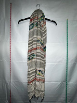 Bcb Generation Beige Striped Scarf Osfa Nwot - $18.45