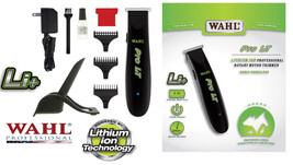 Wahl Professional Pet Dog Pro LT Lithium Ion Cord/CORDLESS Clipper Trimmer Kit - £54.85 GBP