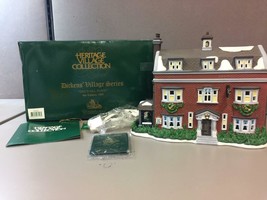 Dept 56 Heritage Village Charles Dickens Series Gad&#39;s Hill Place 6TH Ed 1997 - £48.99 GBP