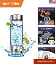Sleek Hydrogen Water Ionizer with Rechargeable Battery - Ideal for Home ... - $896.73 MXN