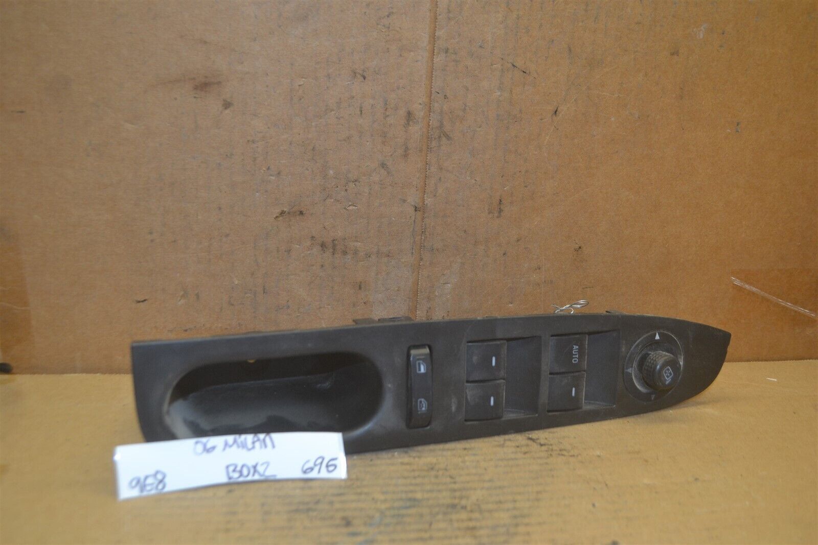 06-11 Mercury Milan Master Switch OEM Door Window 6L2T14540ADW Lock 695-... - $4.99