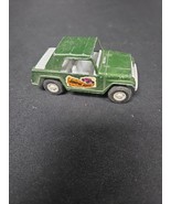 Tootsietoy Toy &quot;Jeepster&quot; Jumpin Jeeper Willys Green Vintage 1970 Diecast - $163.16 MXN