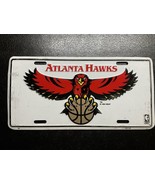Vintage 1994 Atlanta Hawks NBA Basketball Souvenir Embossed license Plate - $19.78