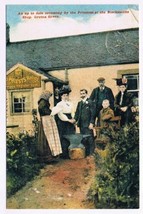 Postcard Marriage Group Gretna Green Museum Old Blacksmith Shop Scotland - £2.33 GBP